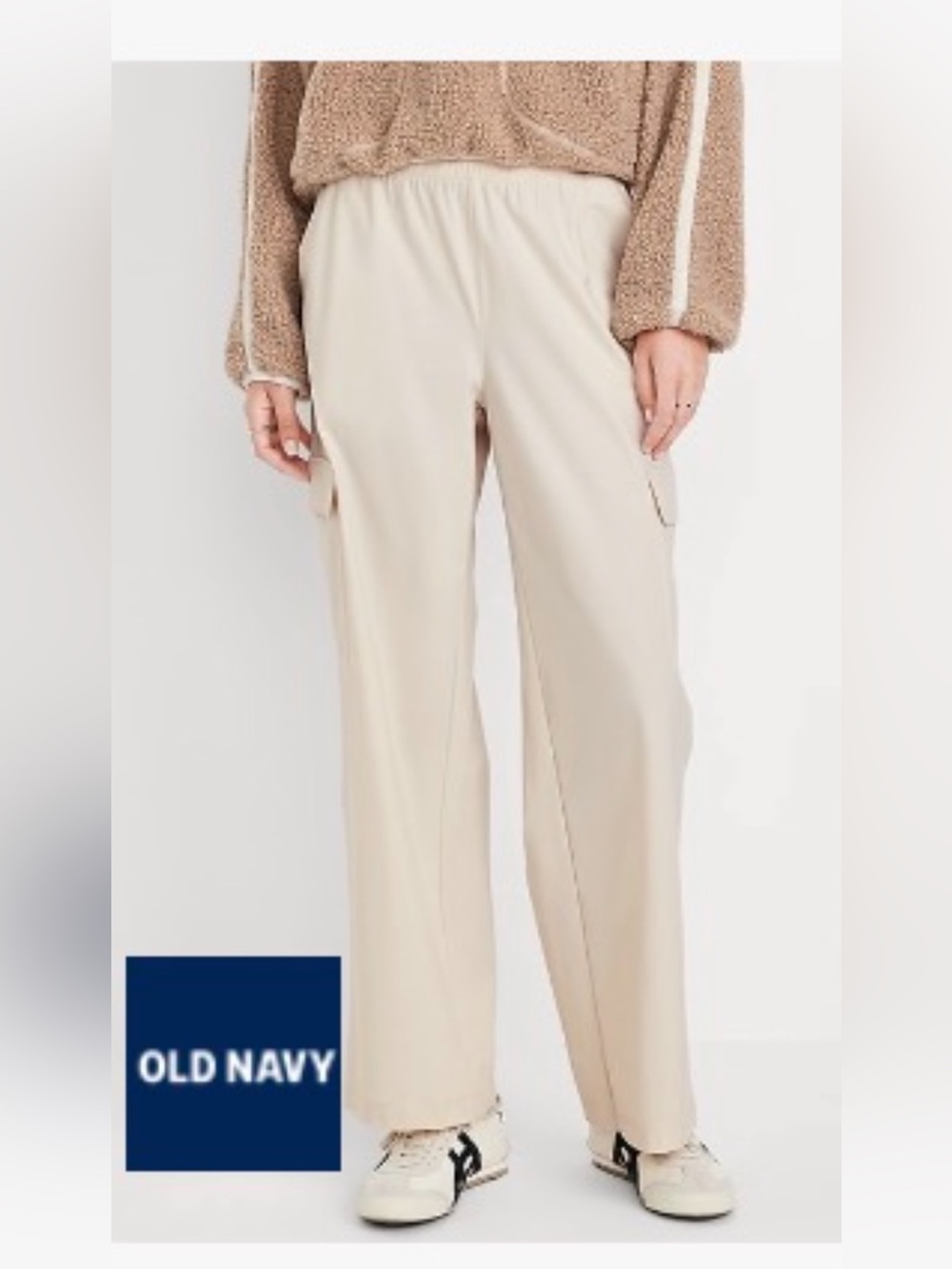 Old Navy XL Short Wide-Leg High-Waist Cargo
